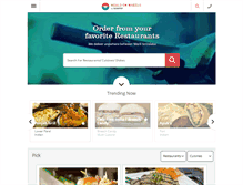 Tablet Screenshot of mealsonwheels.in